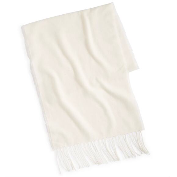 Style & Co Winter Chevron Print Super Soft Fringe Scarf NWT - Picture 4 of 10